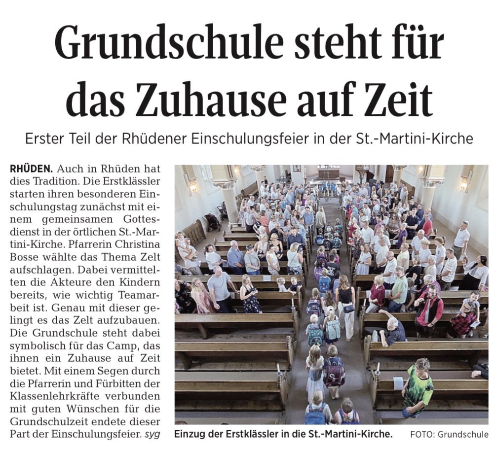 Einschulu